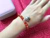 Picture of Red Agate Beads Chinese Zodiac Charm Bracelet to Bring Good Luck in 2025