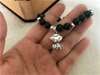 Picture of Black Agate 925 Silver Zodiac Sign Charm Bracelet for Good Luck 2025