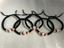 Picture of 999 Silver 12 Chinese Zodiac Signs Hand Woven Black Rope Charm Bracelet