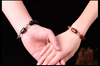 Picture of Red Agate/Black Obsidian Five Element Liuhe Zodiac Symbol Bracelet for Good Luck 2025