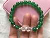 Picture of S9999 Silver Pi Xiu/ Pi Yao Green Agate Beads Bracelet to Attract Wealth for Pig, Rat, Ox, Tiger...