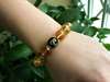 Picture of Yellow Citrine Crystal Chinese Zodiac Charm Bracelet for Good Wealth, Health for Man