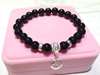 Picture of Black Agate 925 Silver Chinese Zodiac Sign Charm Bracelet for Good Luck