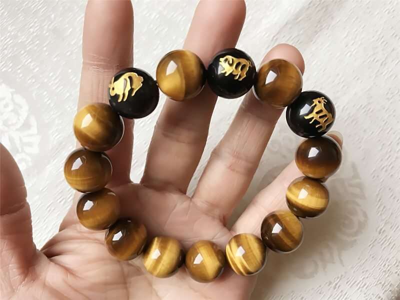 Yellow Citrine Liuhe (Six Harmonies) Zodiac Symbol Bracelet for Female - Chinese  Astrology Store