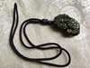 Picture of Brown Rope Golden Obsidian Pi Xiu/Pi Yao Necklace for Good Wealth in 2022 for Man Gift