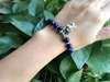 Picture of Lapis Lazuli Sterling Silver Chinese Zodiac Charm Bracelet for Good Career