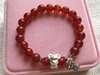 Picture of Red Agate Chinese Zodiac Charm Bracelet with Lucky Bag to Bring Good Luck in 2025