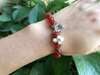 Picture of Red Agate Chinese Zodiac Charm Bracelet with Lucky Bag to Bring Good Luck in 2025