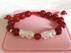 Picture of Red Rope Red Agate Charm Bracelet with Double 3D 999 Silver Pi Xiu/Pi Yao for Good Luck and Wealth