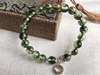 Picture of Green Phantom Ghost Quartz Crystal Zodiac Bracelet to Promote Career & Attract Wealth