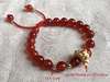 Picture of Red Agate Plating Gold Pig Zodiac Sign Charm Bracelet for Female 2024