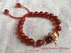 Picture of Red Agate Plating Gold Pig Zodiac Sign Charm Bracelet for Female 2025