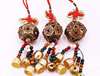 Picture of Copper Bells Wind Chime Copper Coins Chinese Knot Auspicious Peace Feng Shui Hanging Decorations