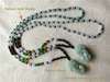 Picture of Natural Carved Pi Xiu / Pi Yao Pendant Jade Beads Necklace for 2022 Wealth