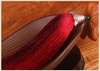 Picture of Hand-Made Natural Mahogany Lotus Car Rearview Mirror Hanging Ornament for Safe Driving in  2024