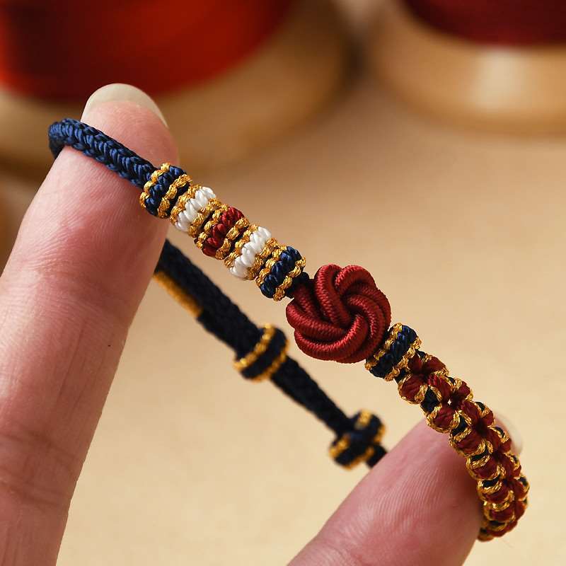 Hand Painted Mandala Flower Leather Bracelet - Shop Luckysevenleather  Bracelets - Pinkoi