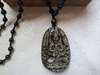 Picture of Natural Golden Obsidian Avalokiteshvara,  Buddhist Guardian Amulet Necklace for Rat