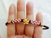 Picture of Rope Bracelet for Love, Ancient Sand Gold Peach Blossom Bracelet for Love