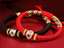 Picture of Hand-made Red Rope Eight Guardian Zodiac Natal Buddha/Bodhisattva Bracelet for Zodiac Year Bemmingnian