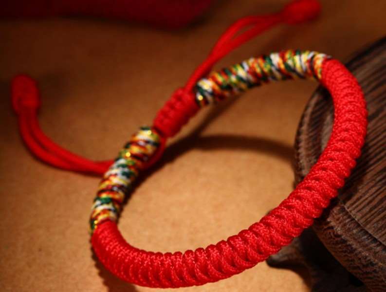 Adjustable Zodiac Year Red Rope Bracelet, Diamond Knot Bracelet, Tai Sui  Bracelet - Chinese Astrology Store