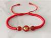 Picture of Hand-made Red Rope Vajra Knot Bracelet for Zodiac Pig