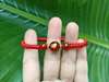 Picture of Hand-made Red Rope Vajra Knot Bracelet for Zodiac Pig