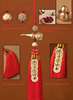 Picture of Chinese Knot Brass Five Emperors Coins Gourd Hu Lu Pendant, Home Car Feng Shui Hanging Decoration