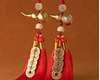 Picture of Chinese Knot Brass Five Emperors Coins Gourd Hu Lu Pendant, Home Car Feng Shui Hanging Decoration