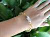 Picture of S999 Silver Pi Xiu/ Pi Yao Yellow Citrine Beads Bracelet to Attract Wealth for Pig, Rat, Ox, Tiger...