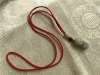 Picture of Red Rope Natural Carved Pi Xiu/Pi Yao Necklace for 2025 Wealth