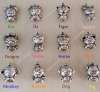 Picture of Natural Stone Lapis Lazuli Bracelets with 925 Silver Chinese Zodiac Pendant