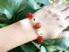 Picture of Red Agate Sanhe Three Harmonies Zodiac Symbol Bracelets for Woman