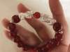 Picture of Red Rope Red Agate Charm Bracelet with Double 3D 999 Silver Pi Xiu/Pi Yao for Good Luck and Wealth