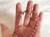 Picture of Natural Strawberry Quartz Crystal Pig Charms Bracelet for Love and Release Pressure