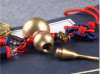 Picture of Brass Copper Gourd Pendant with Chinese Knots Car Feng Shui Hanging Ornamant