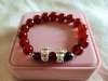 Picture of Red Agate Liuhe (Six Harmonies) Zodiac Symbol Bracelet for Female