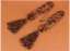 Picture of Tiger's Eye Double Pi Xiu Car Rearview Mirror Hanging Ornament for Safety, Wealth in 2026