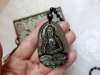 Picture of Natural Golden Obsidian Buddha for Pig, Dog  Amitabha Necklace
