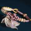 Picture of Braided Bracelet for Love, Ruyi Peach Blossom Knot Charm Bracelet for Love and Good Luck