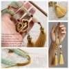 Picture of Car Rearview Mirror Pendant Brass Ruyi lock, Car Hanging Decoration 2026