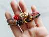 Picture of Rope Braided Mobius Knot Bracelet for Love, Adjustable Rope Couples Lovers Bracelets