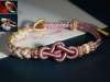 Picture of Braided Bracelet for Love, Ruyi Peach Blossom Knot Charm Bracelet for Love and Good Luck